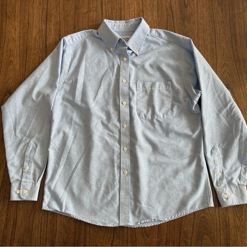 Vintage Cabin Creek Blue Button-Down Shirt